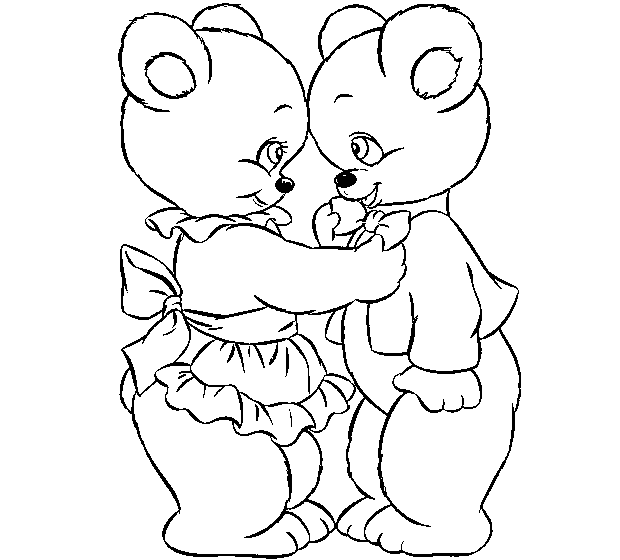 Valentines coloring pages to color online or print