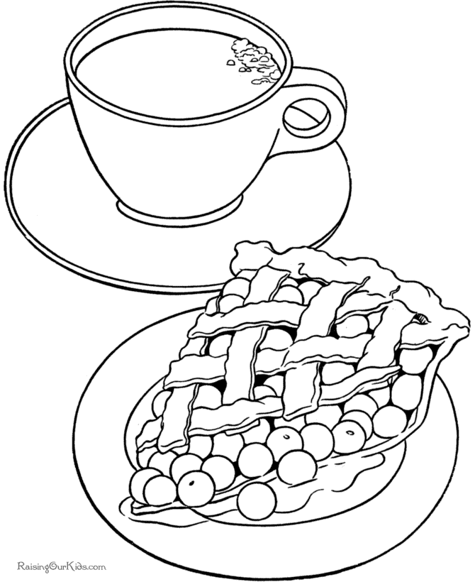 Apples Colouring Pages
