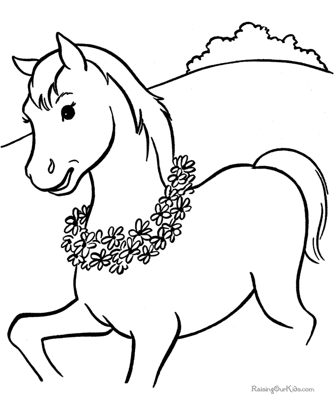 horse-coloring-page-005