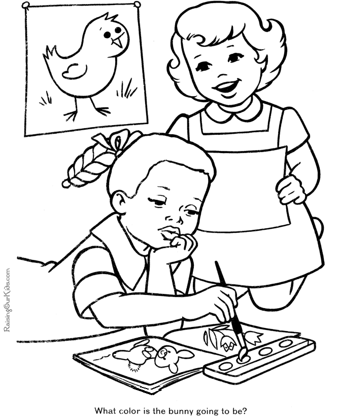 schools coloring pages