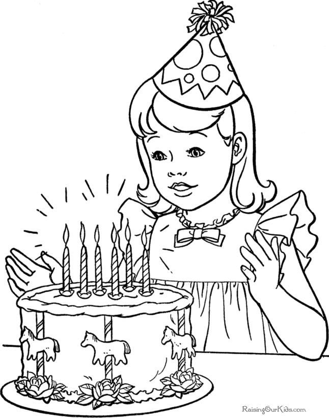 ysopmie happy birthday coloring pages