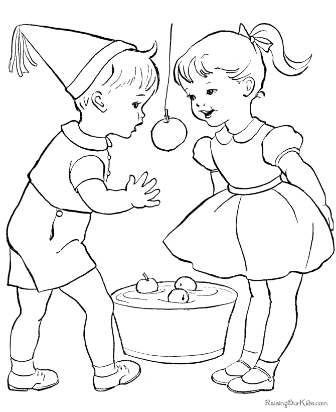 Coloring Birthday Pictures