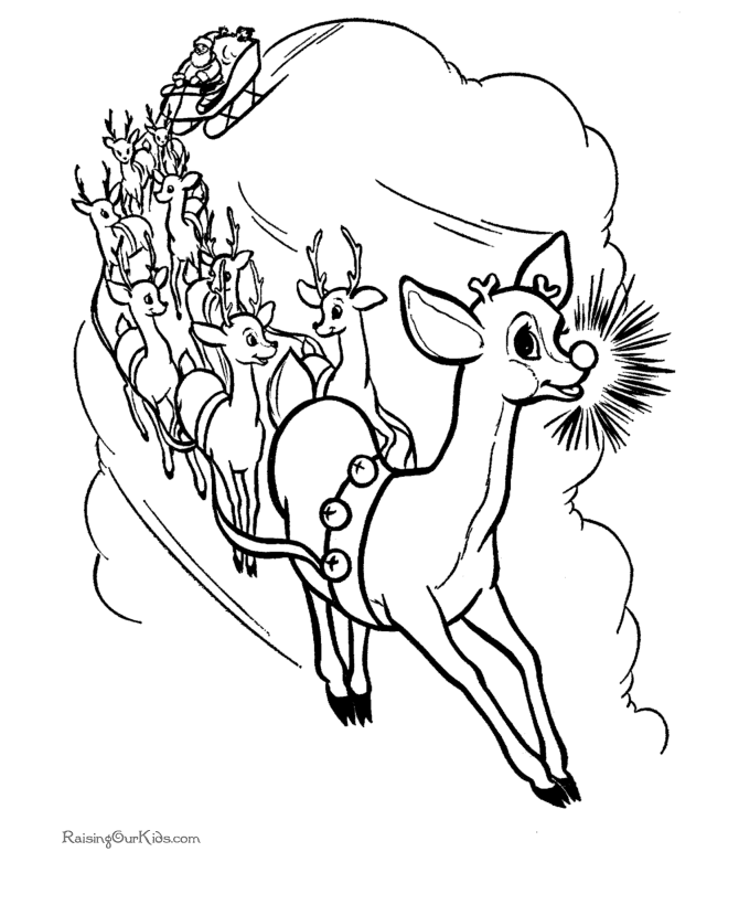 free-christmas-reindeer-coloring-pictures-rudolph