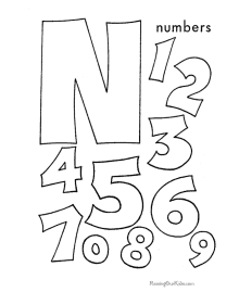 Number Worksheets - Toddlers, Preschool and Kindergarten!