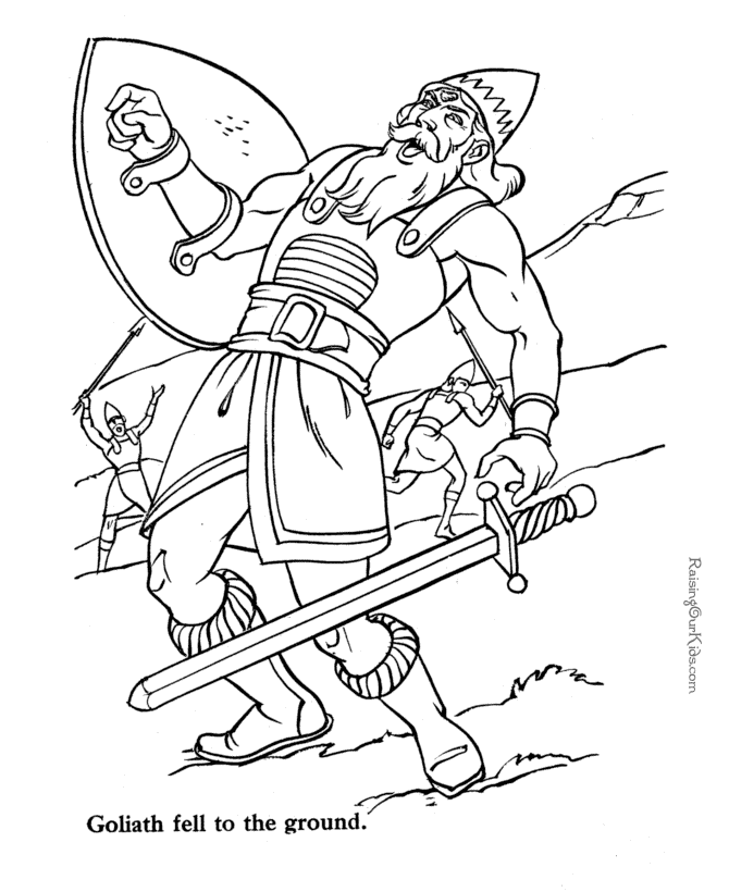 bible story coloring pages samuel - photo #29
