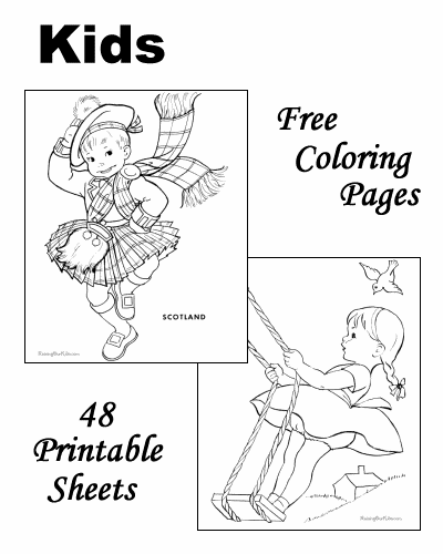 Kids coloring sheets and pictures!