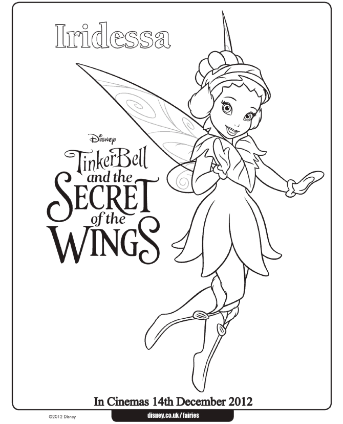 tinkerbell and friends coloring pages for kids